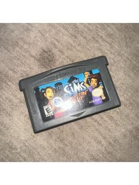 The Sims Bustin' Out (Nintendo Game Boy Advance, 2003) GBA Tested And Working